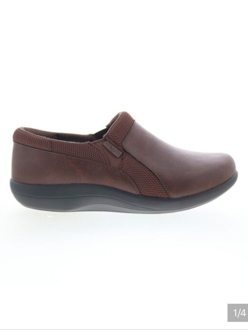 Alegria Brown Slip On Comfort Shoes Workwear Work Size 40